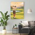 The Perfect Swing Canvas Print - with Hook