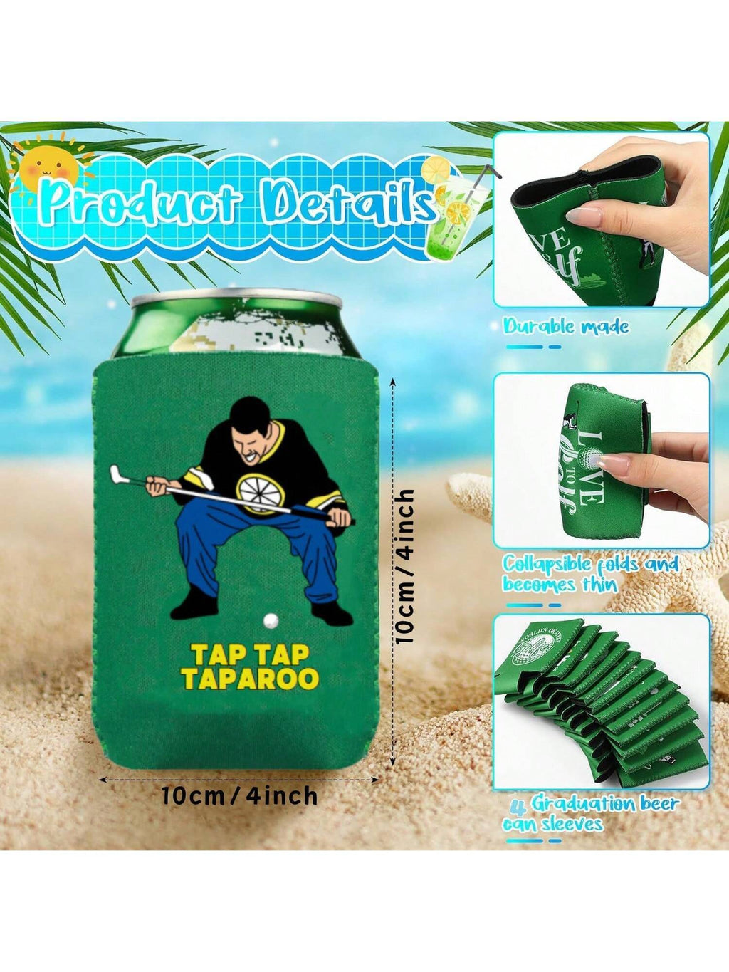 Funny Golf Can Cooler