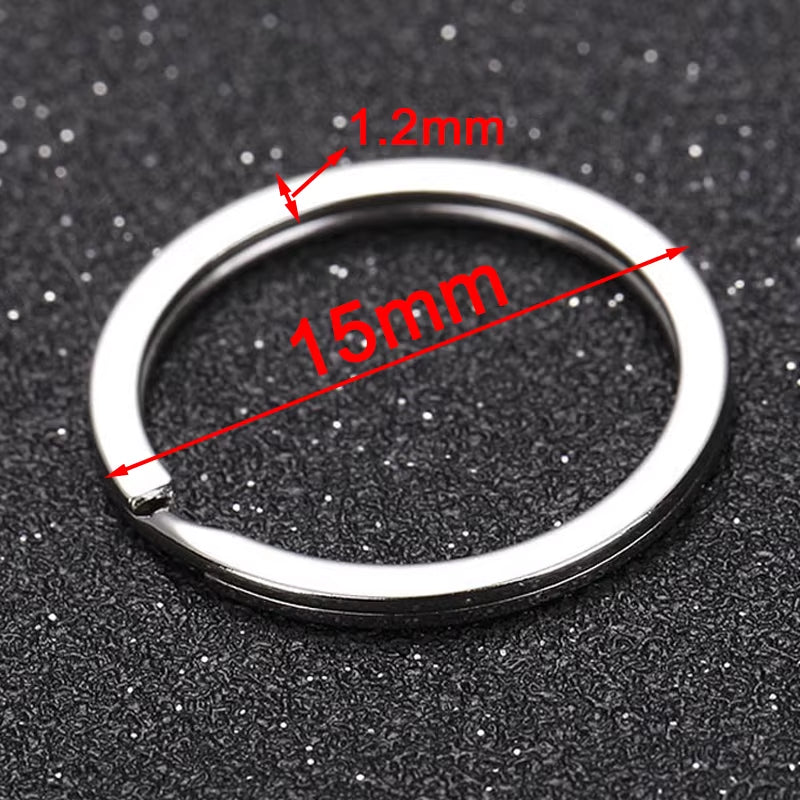 20Pcs Metal Split Jump Rings
