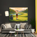 The Perfect Swing Canvas Print - with Hook