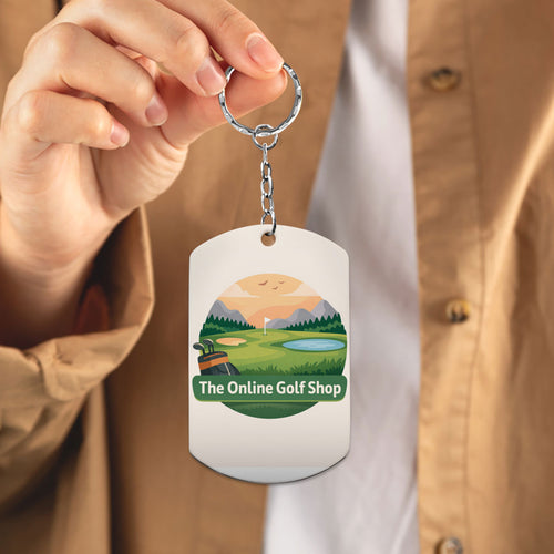 Aluminium Keychain - The Online Golf Shop