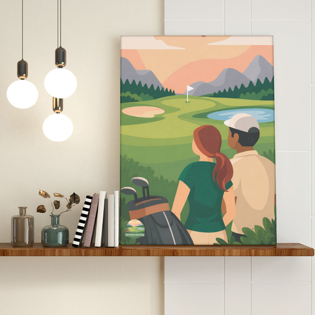 The Perfect View Canvas Print - with Hook