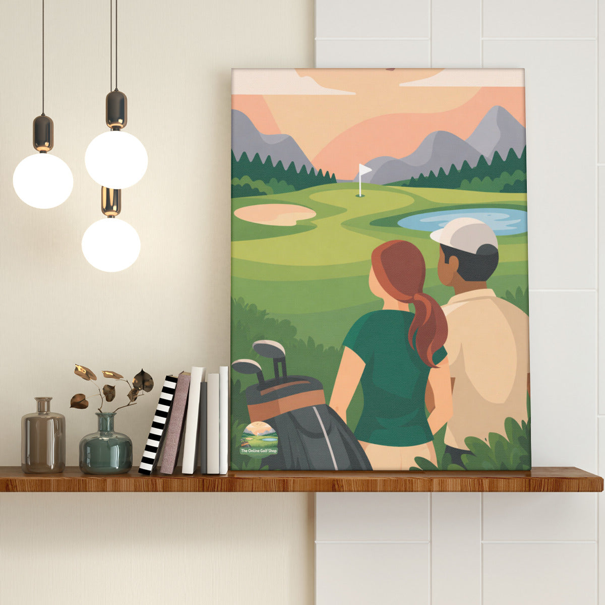 The Perfect View Canvas Print - with Hook
