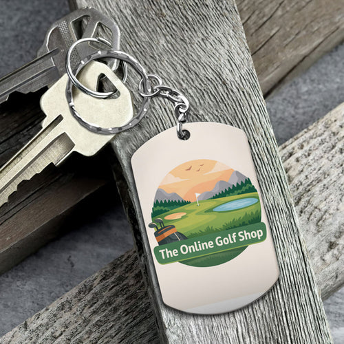 Aluminium Keychain - The Online Golf Shop