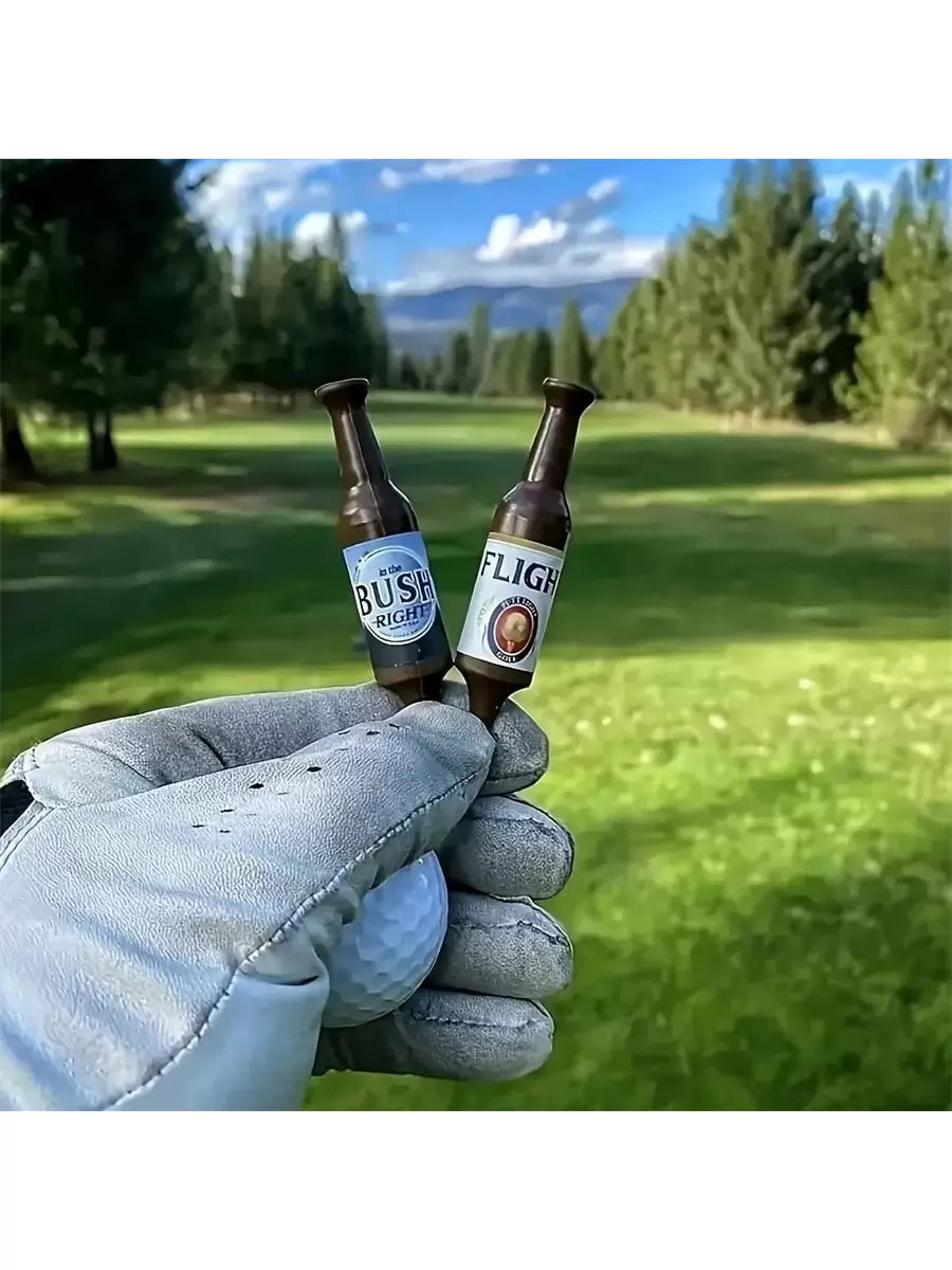 Beer Bottle Shaped Golf Tees