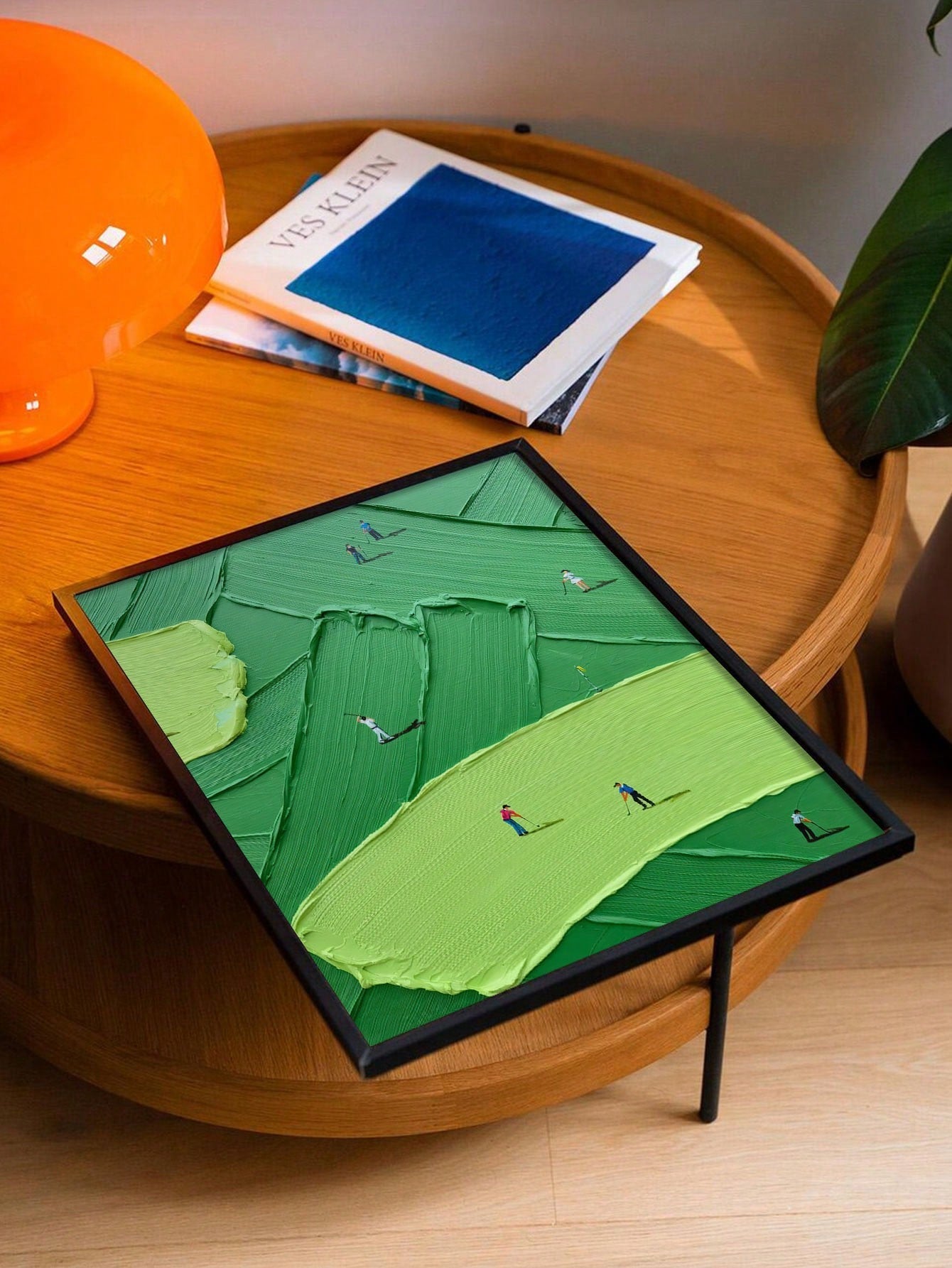 Textured Canvas Golf Wall Art