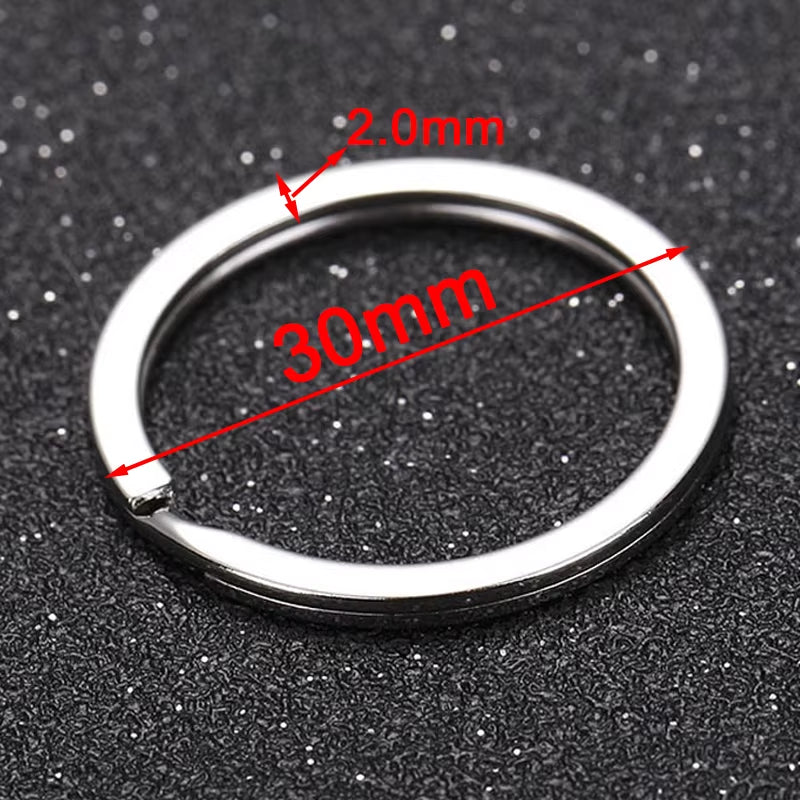 20Pcs Metal Split Jump Rings