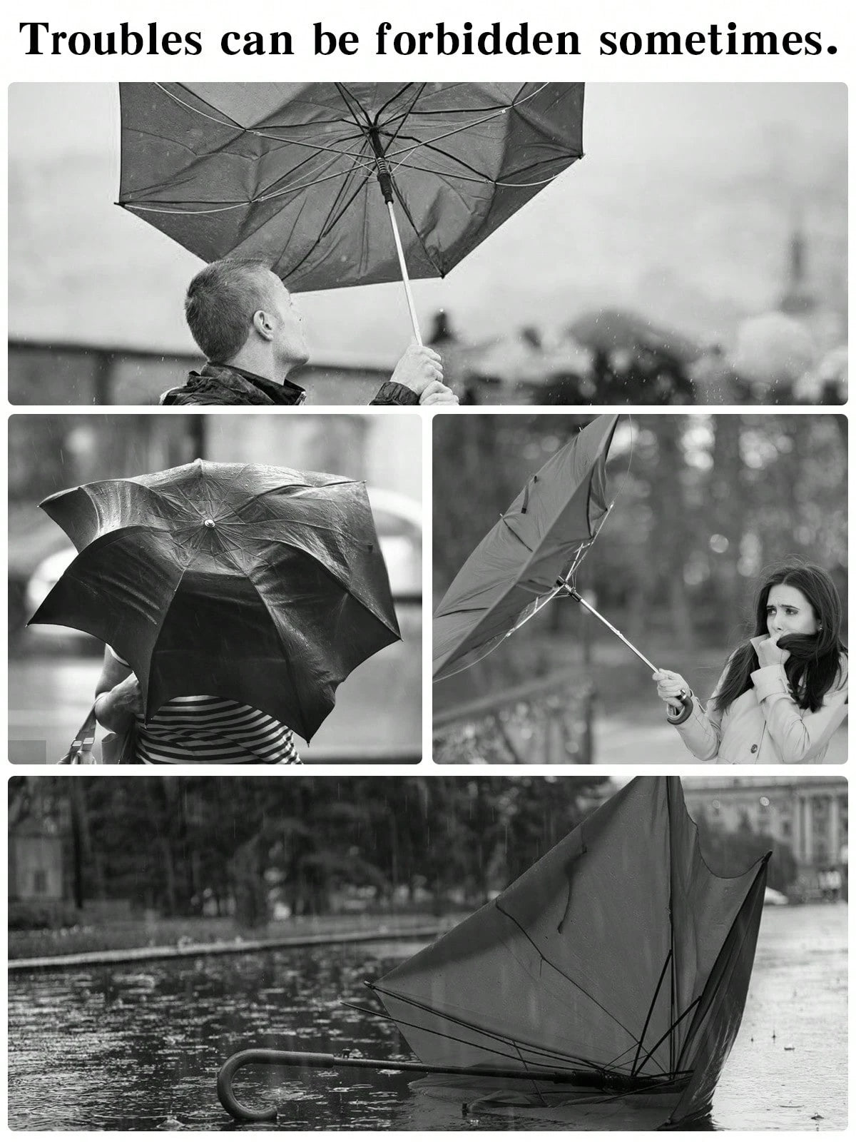 62 Inch Extra Oversize Golf Umbrella - Black