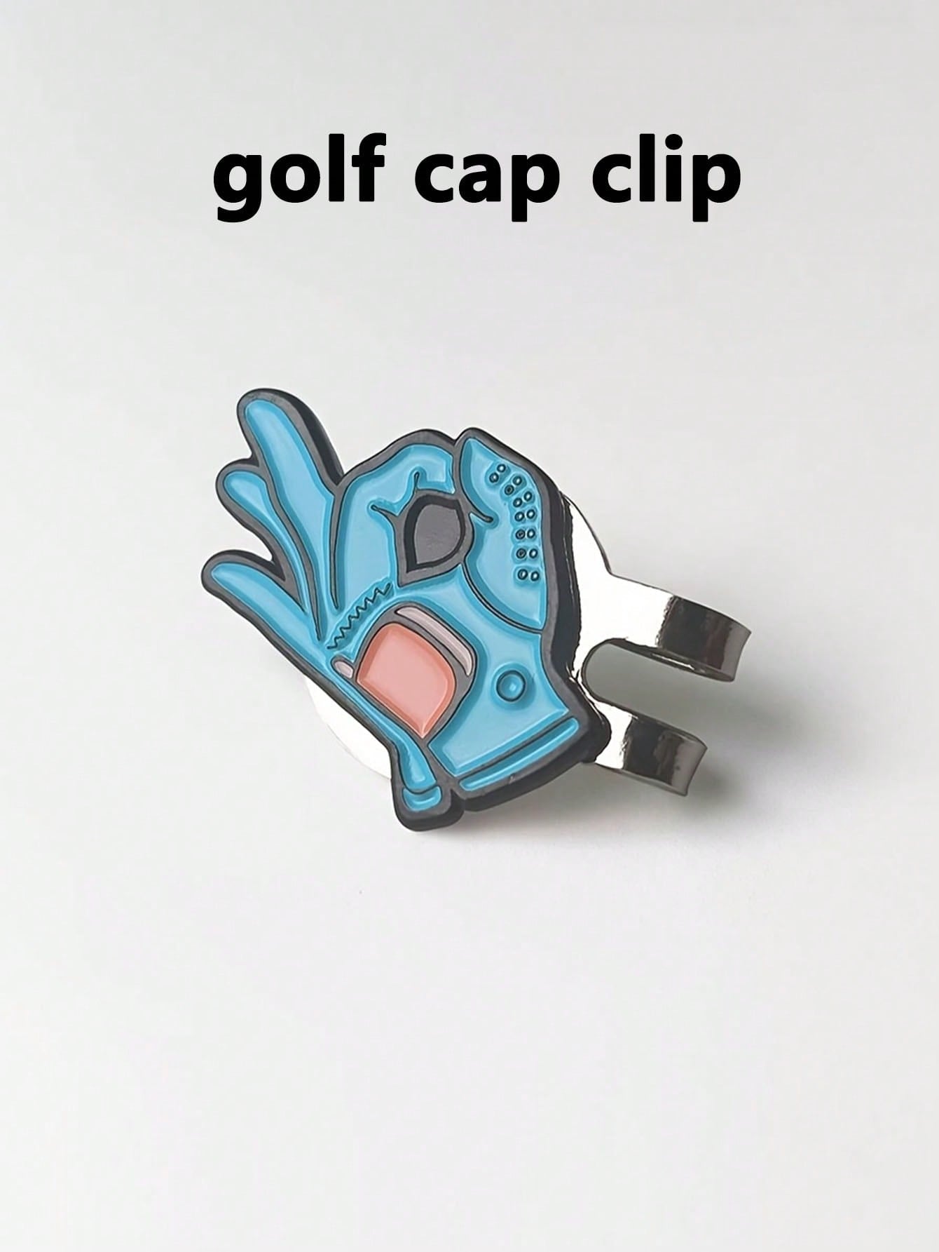Colorful Hat Clip with OK Gesture