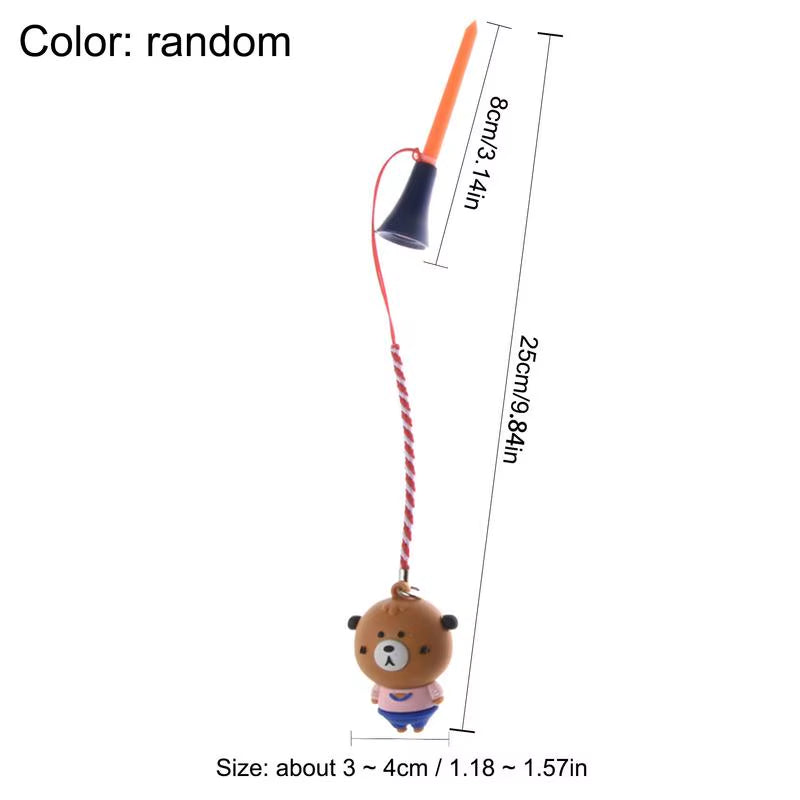 Rubber Tee with Rope Cartoon