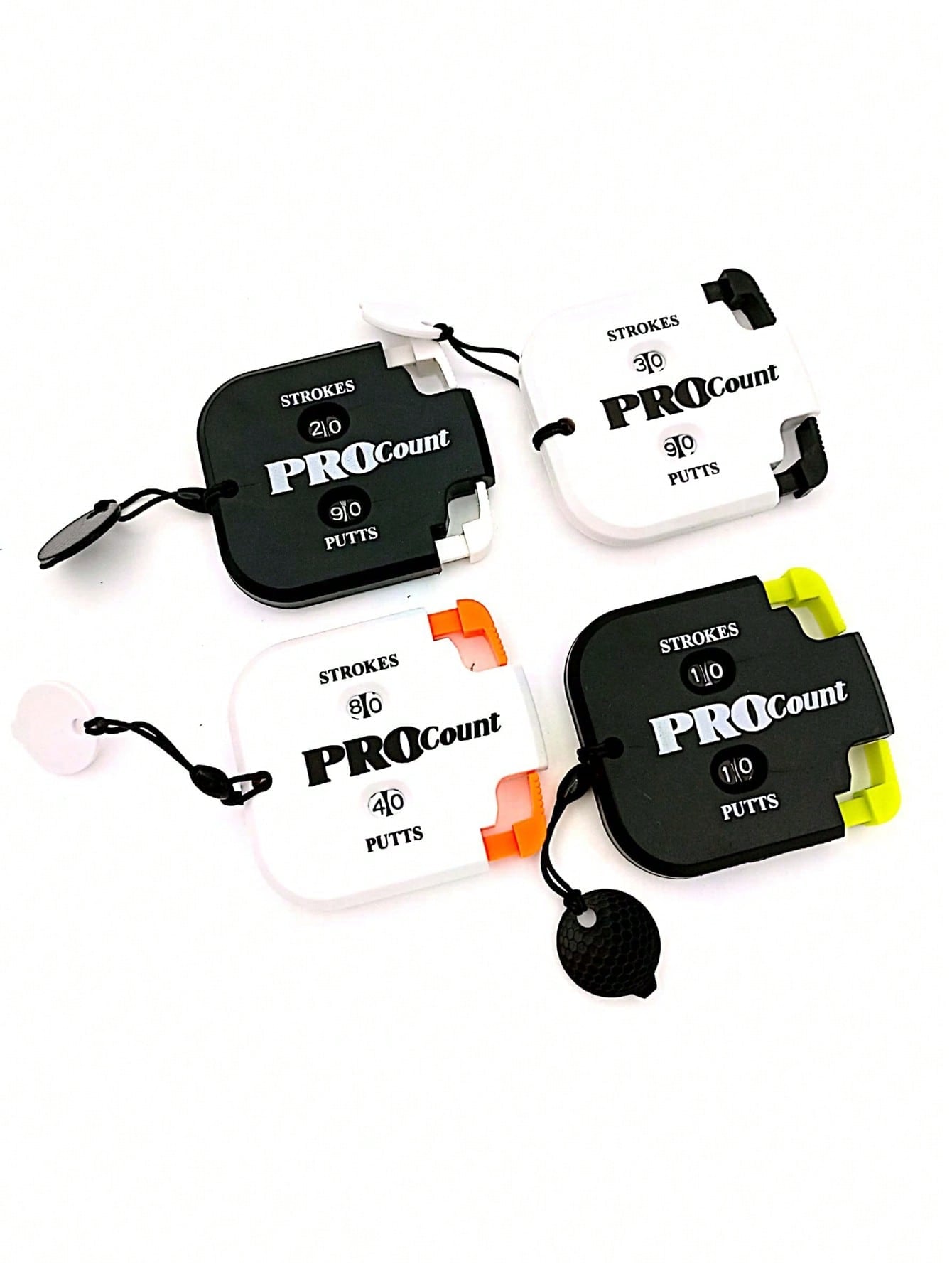 Mini Stroke Counter with Key Chain