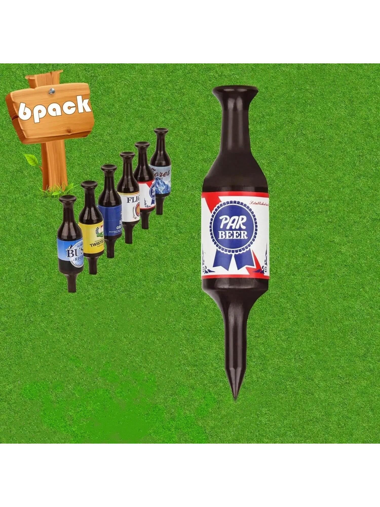 Beer Bottle Shaped Golf Tees
