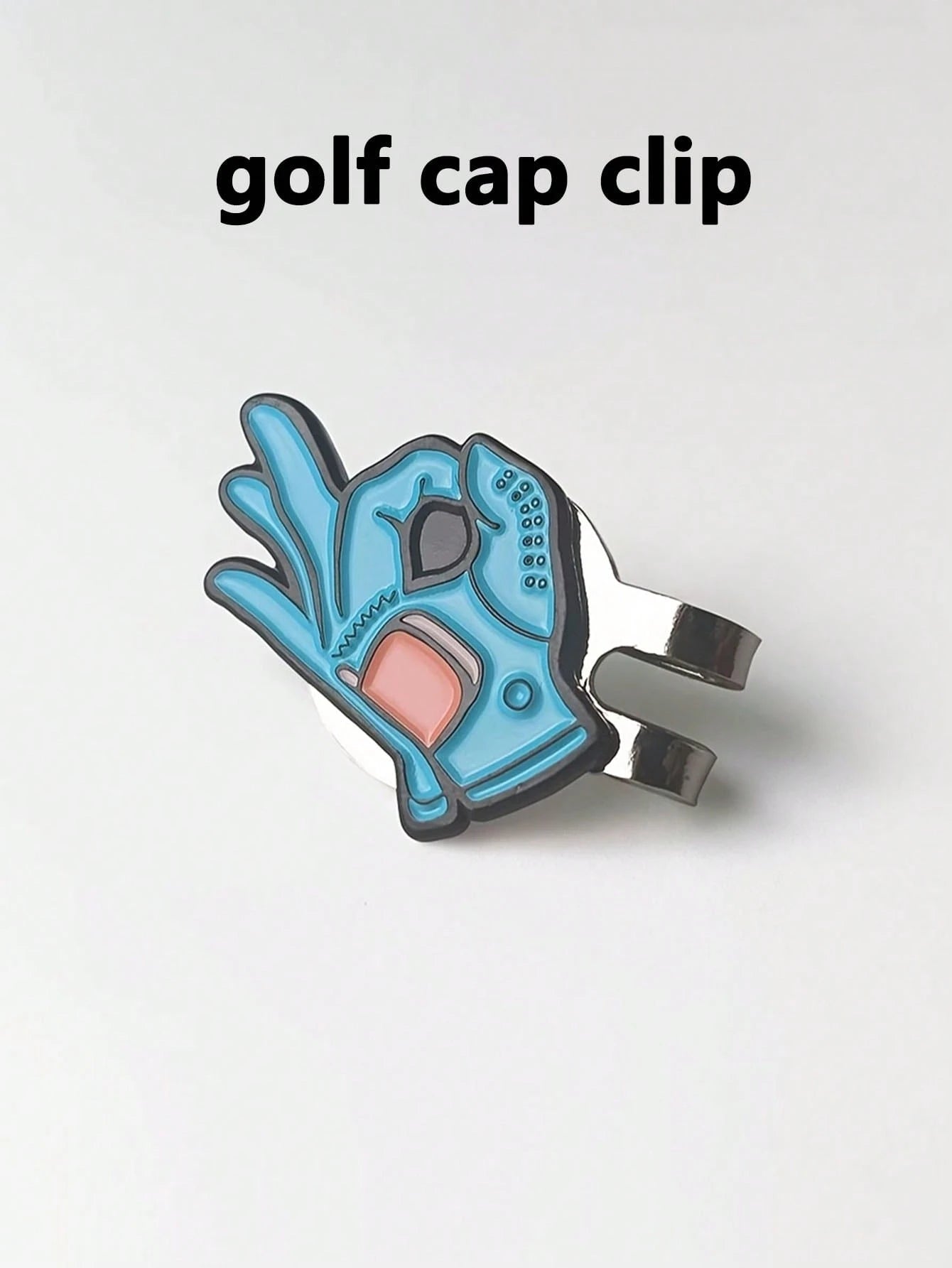 Colorful Hat Clip with OK Gesture