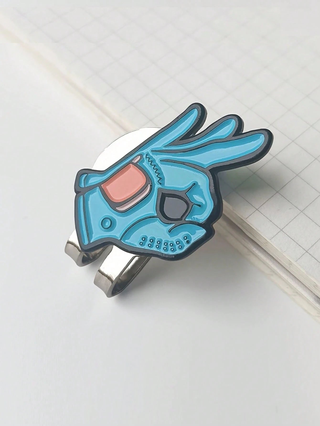 Colorful Hat Clip with OK Gesture